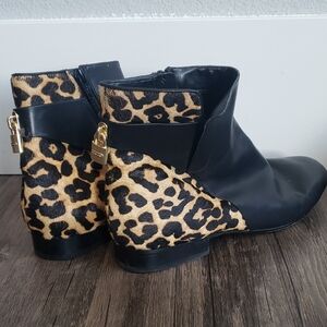Michael Kors Leopard Print Boot Sze 9.5